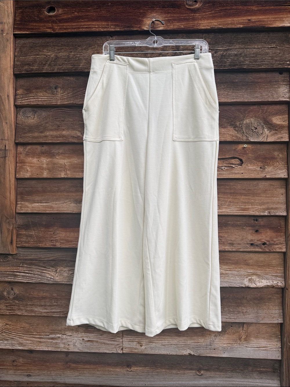 Max studio wide leg pants elastic waist